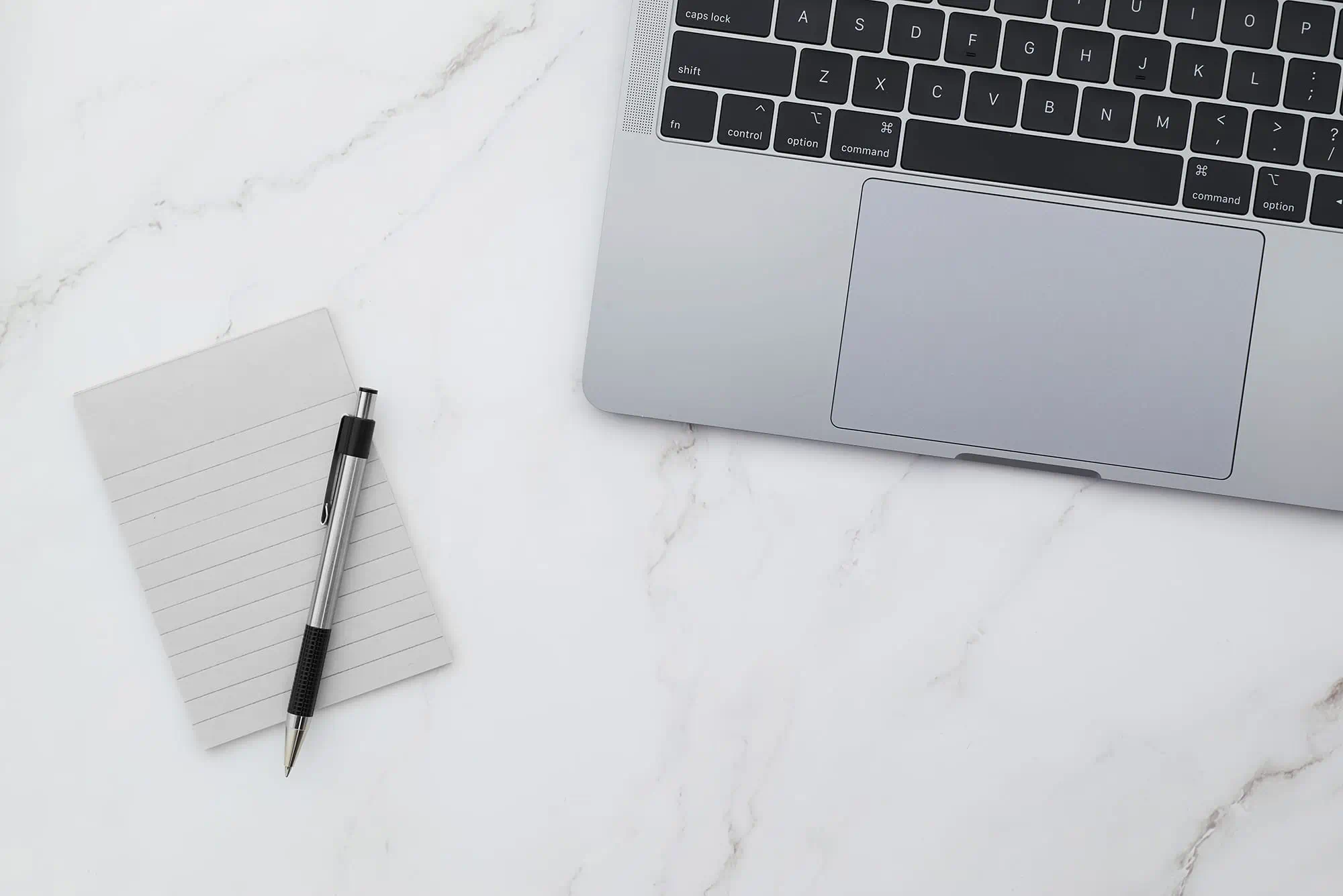 Desktop workspace used for e-commerce development.