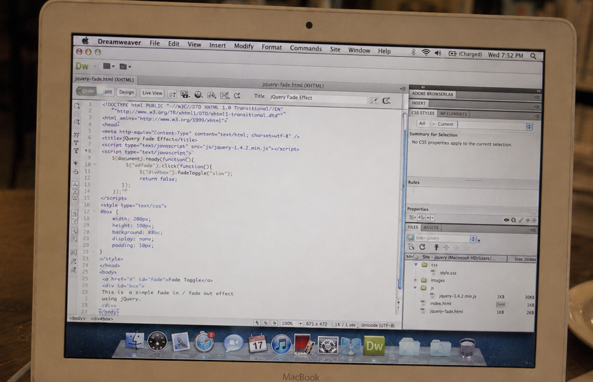 jQuery As The Practical Layer Between Design And Interaction