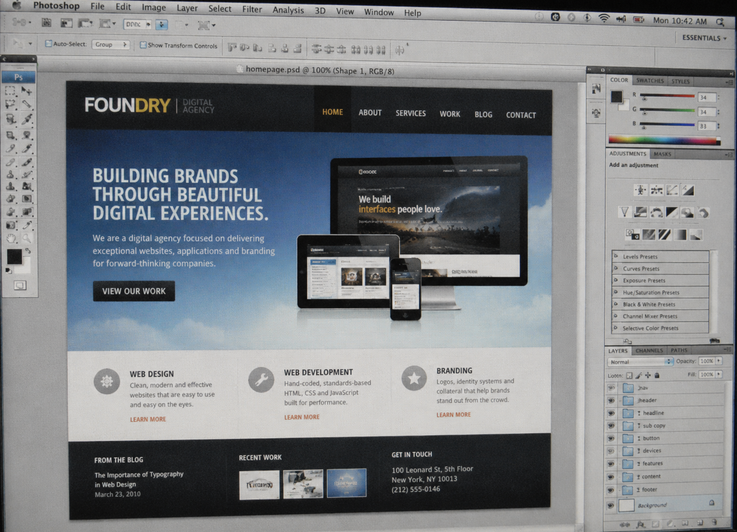 Moving From Photoshop Comps To Designing In The Browser