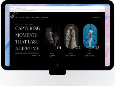 Designing &amp; Building Sophie Kate Photography