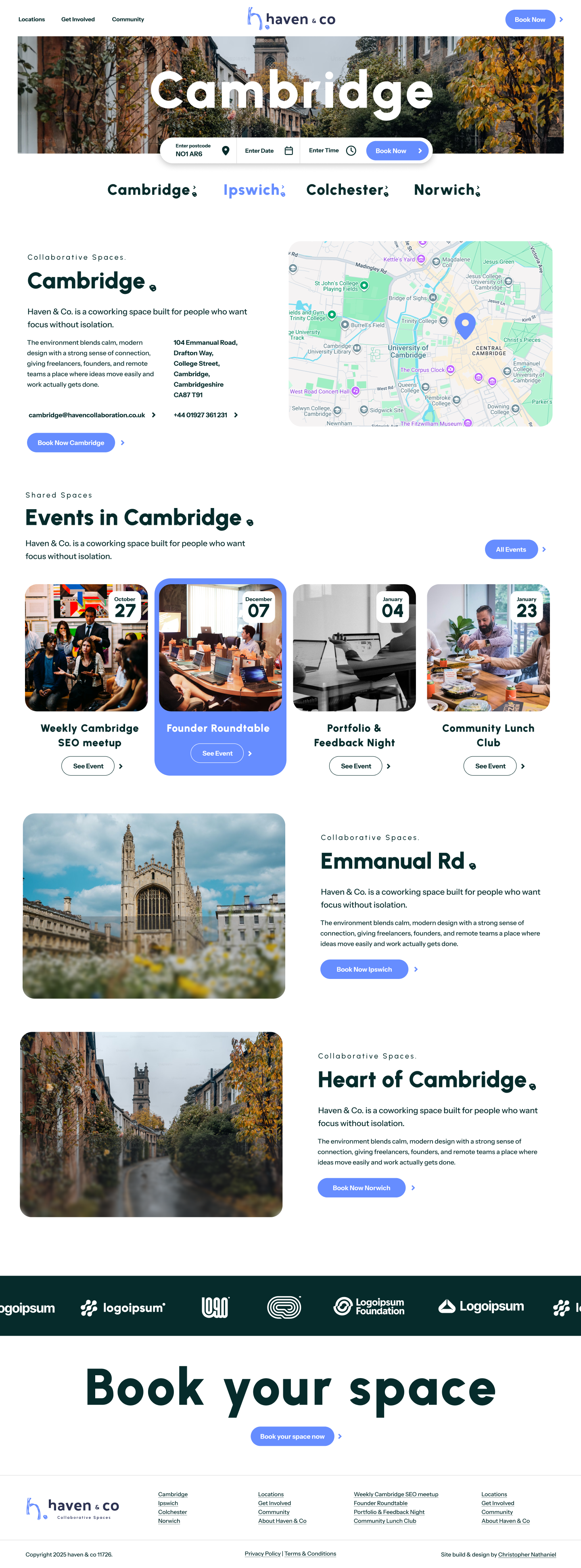 Project website preview