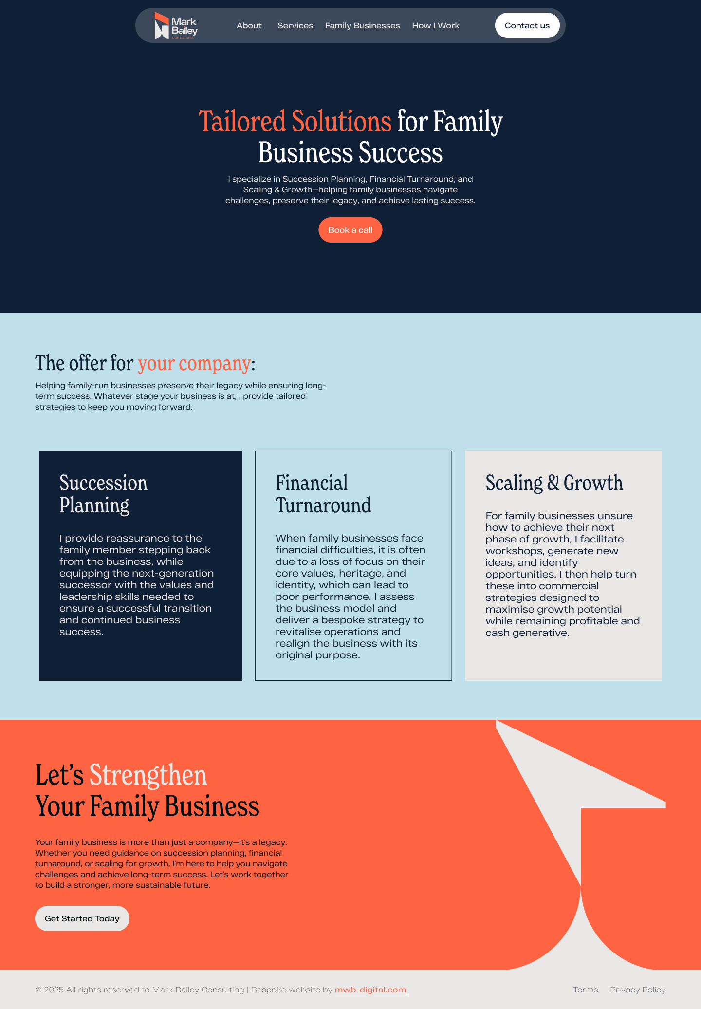 Project website preview