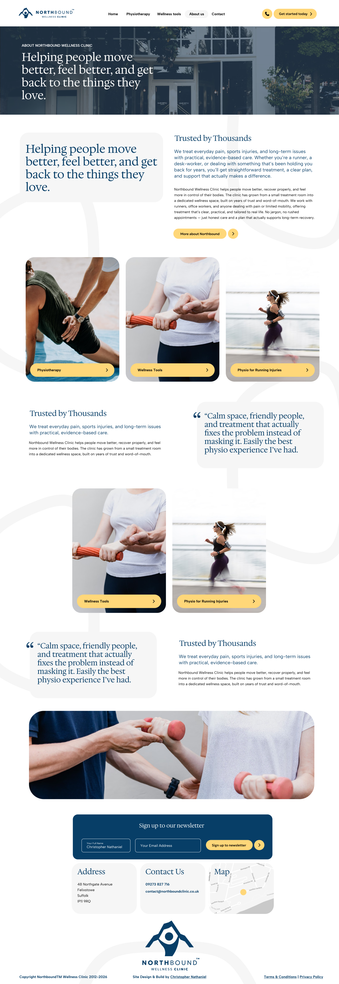 Project website preview