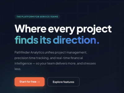 Building My Own Time Tracking Platform, and what it taught me about Agency Profitability