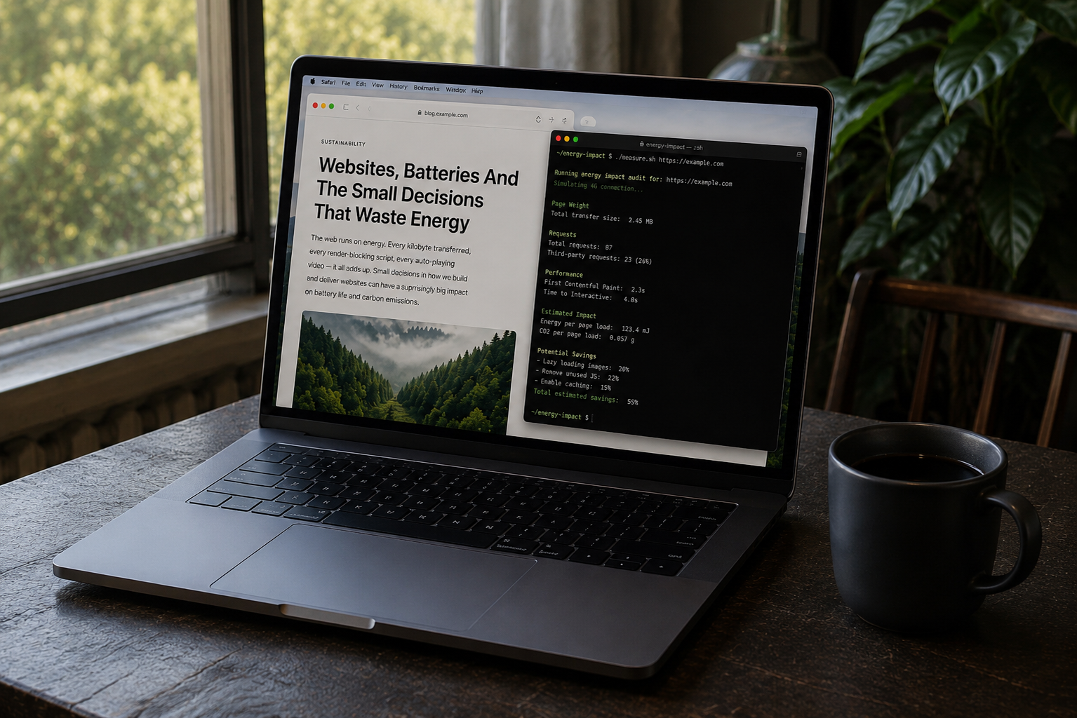 Websites, Batteries And The Small Decisions That Waste Energy