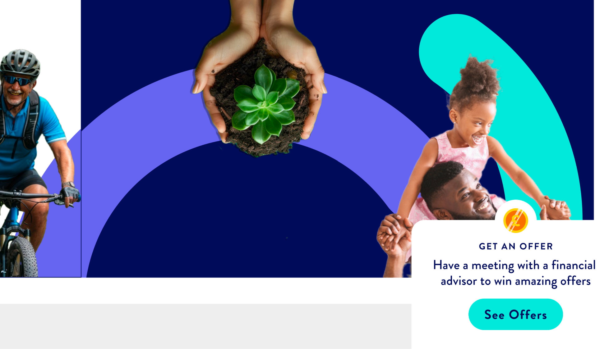 Quadvice website banner effect