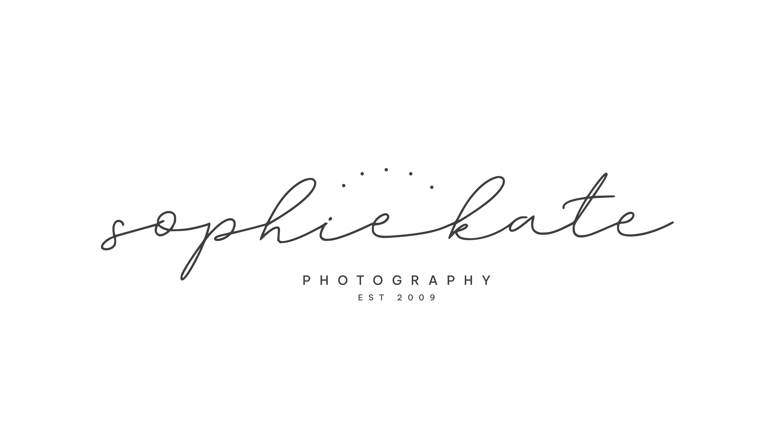 Sophie Kate Photography brand identity
