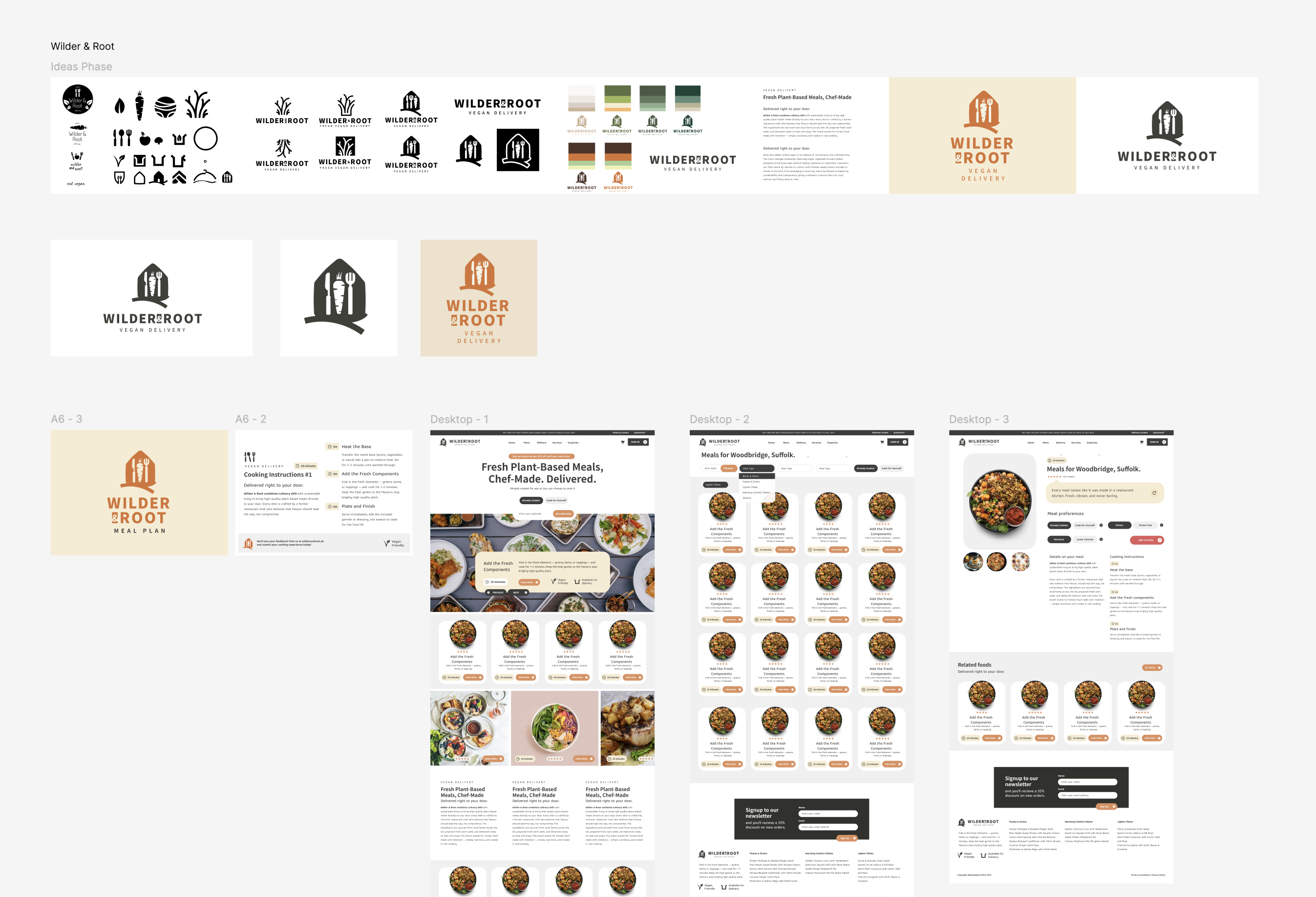Wilder & Root brand applications