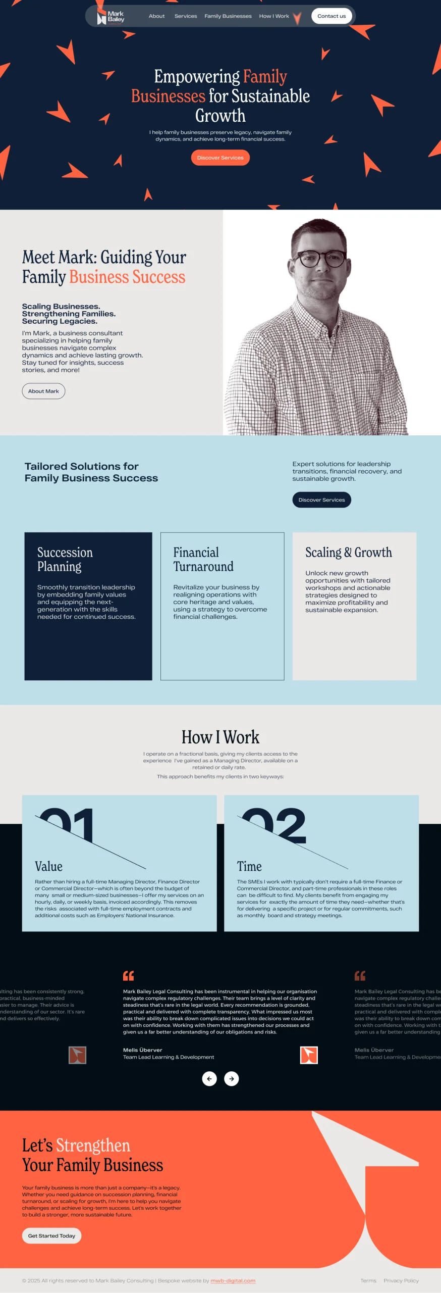 Homepage Development