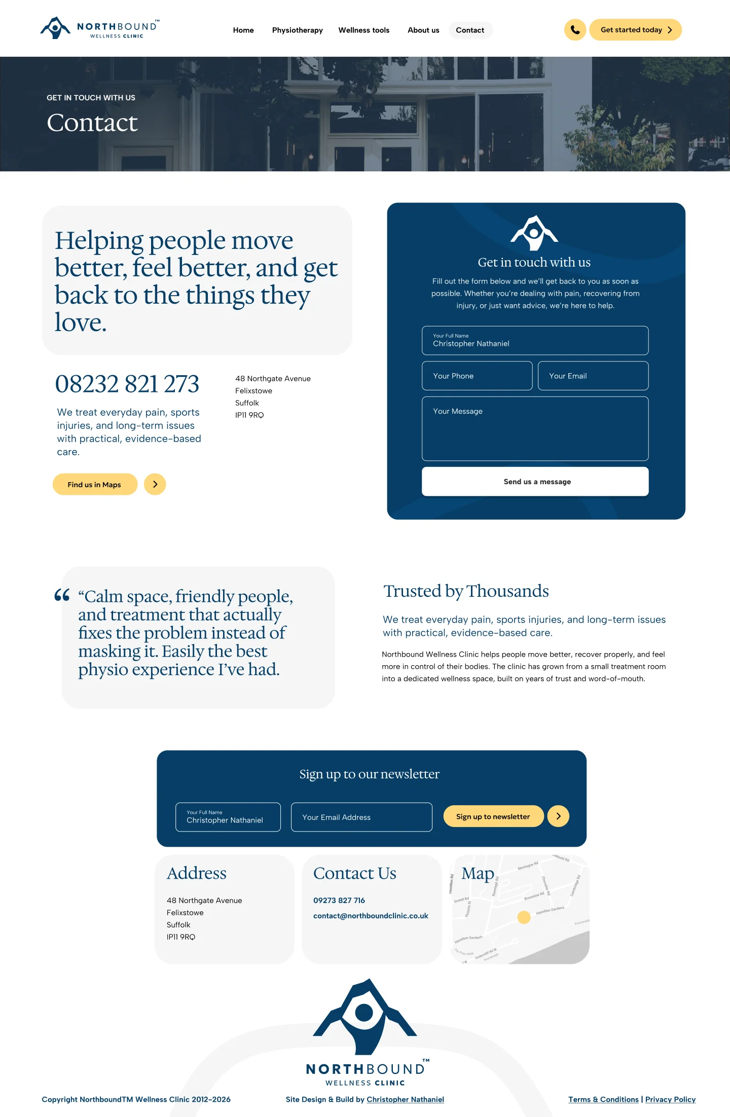 Contact Page